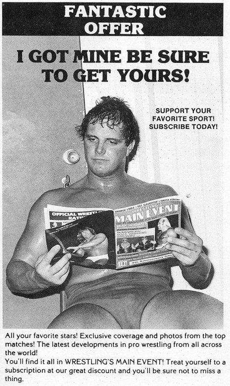 old wrestling magazines