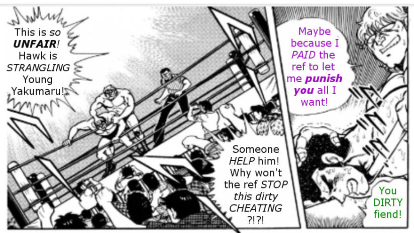 Ippo meets a dirty fighter and PUNISHES him